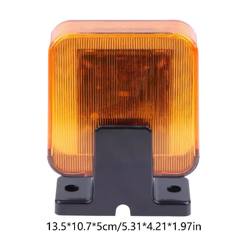 Universal Signal Alarm Garage Door Outdoor Alarm Lamp LED Flashing Warning Light 12V-265V Warning Lamp For Gate Alarm Systems